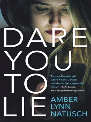 cover image of Dare You to Lie